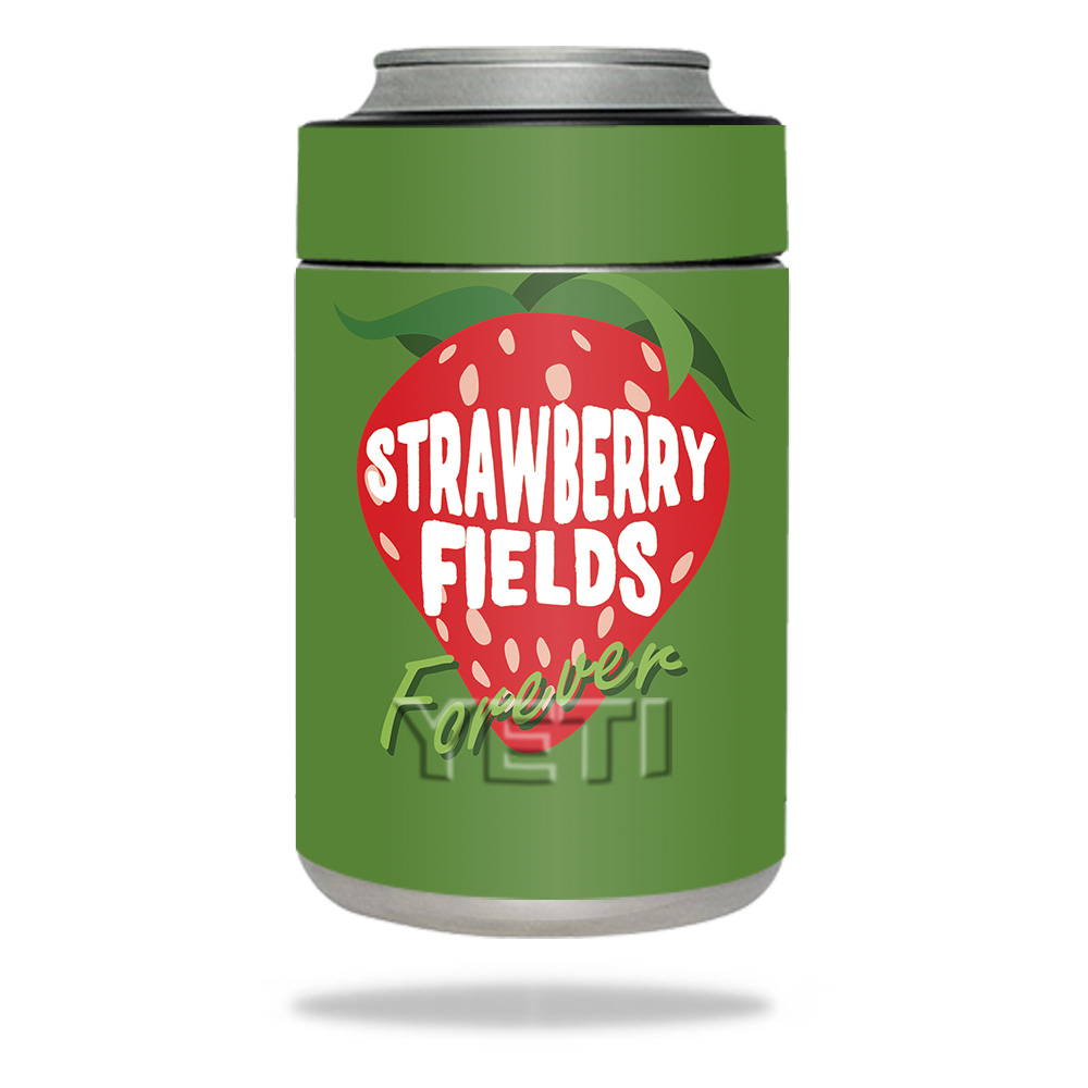 Picture of MightySkins YERAMCOL-Strawberry Fields Forever Skin for Yeti Rambler Colster - Strawberry Fields Forever