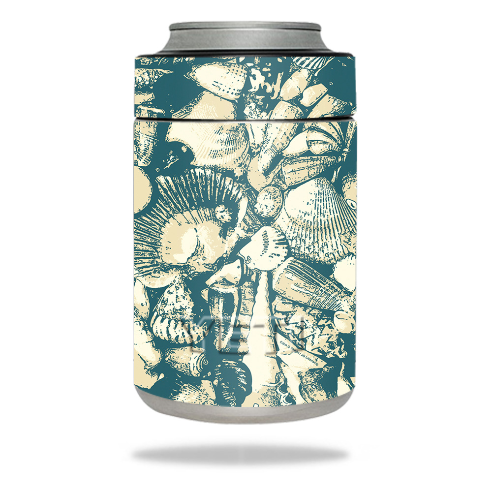 Picture of MightySkins YERAMCOL-Tan Seashells Skin for Yeti Rambler Colster - Tan Seashells
