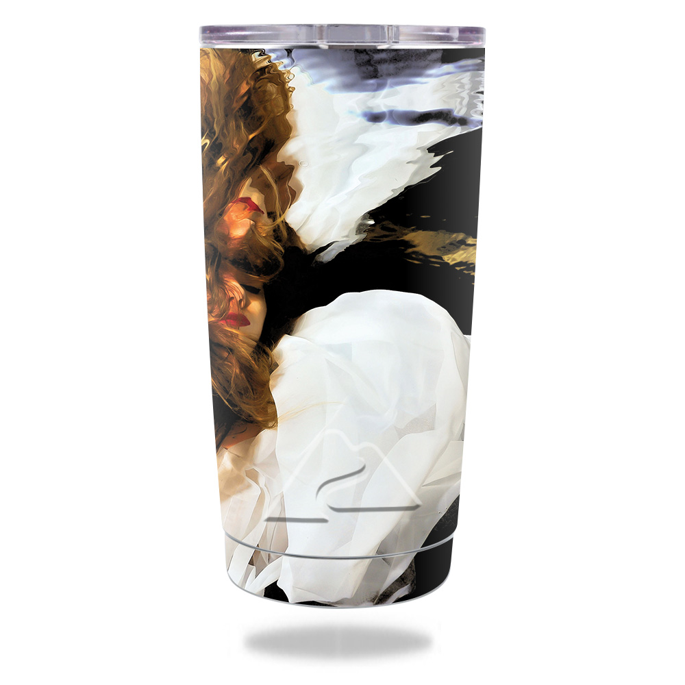 Picture of MightySkins OZTUM20-Aqua Angel Skin for Ozark Trail 20 oz Tumbler 2016 - Aqua Angel