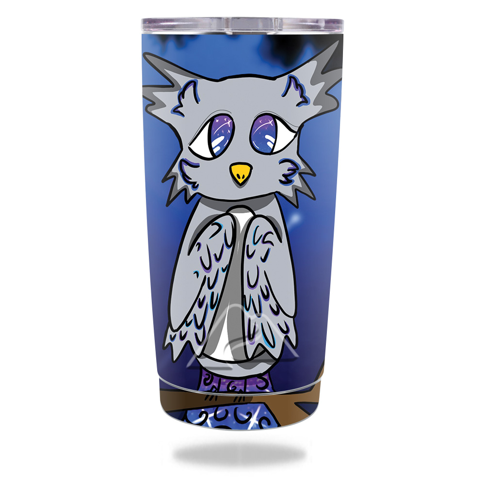 Picture of MightySkins OZTUM20-Bedtime Owl Skin for Ozark Trail 20 oz Tumbler 2016 - Bedtime Owl