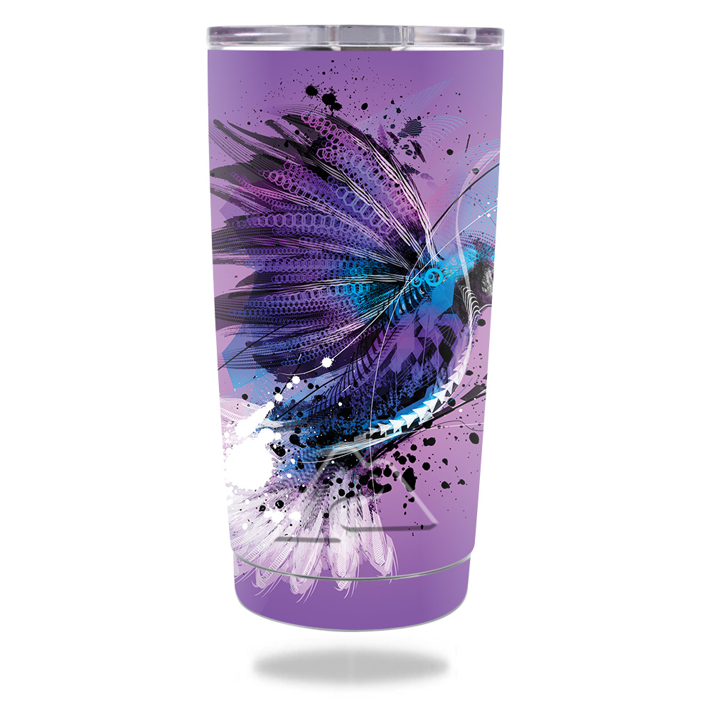Picture of MightySkins OZTUM20-Blue Jay Skin for Ozark Trail 20 oz Tumbler 2016 - Blue Jay