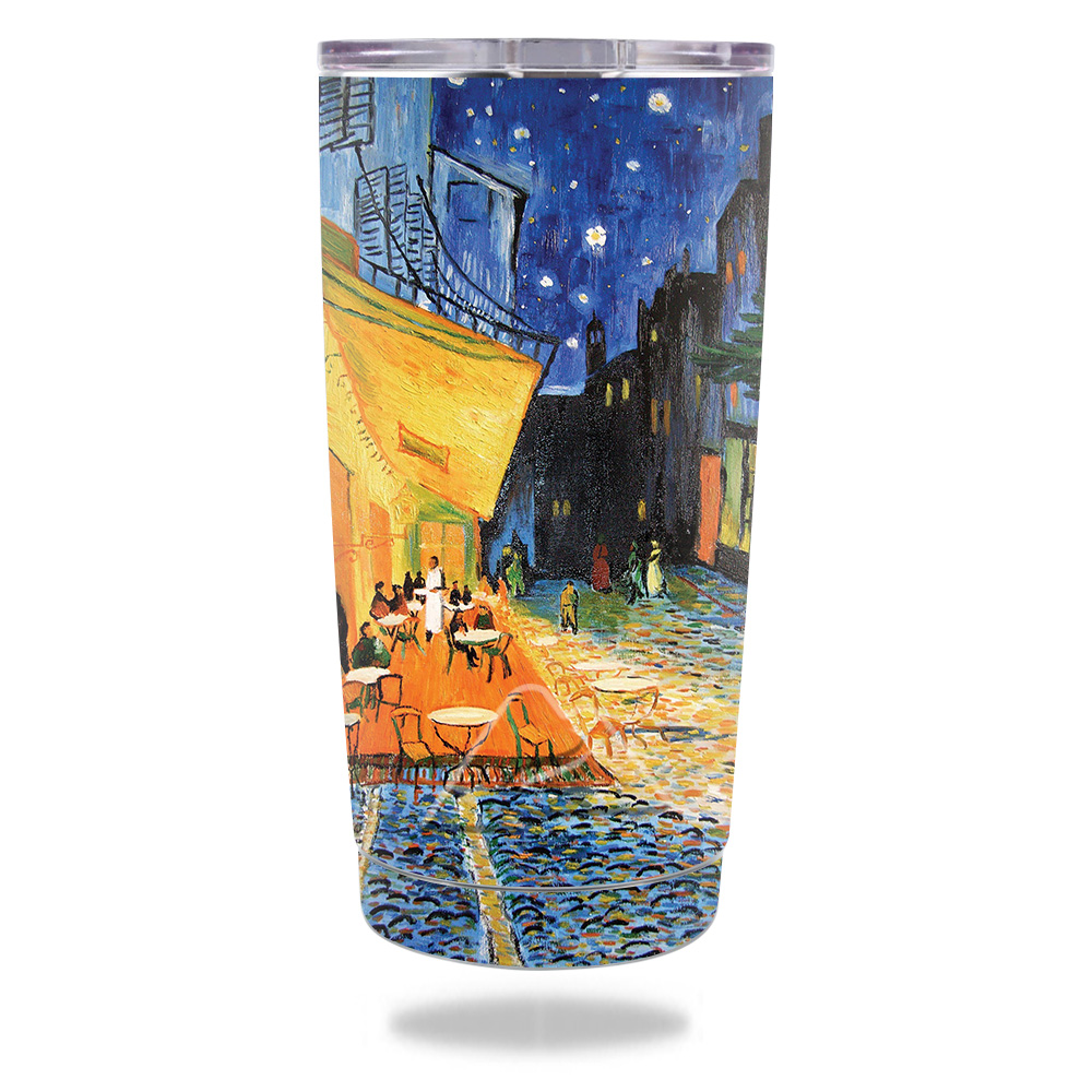 Picture of MightySkins OZTUM20-Cafe Terrace At Night Skin for Ozark Trail 20 oz Tumbler 2016 - Cafe Terrace At Night