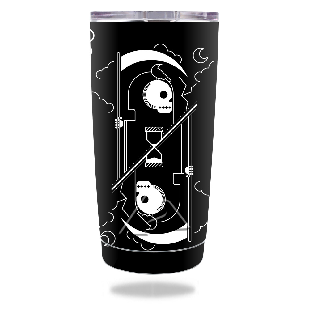Picture of MightySkins OZTUM20-Death Card Skin for Ozark Trail 20 oz Tumbler 2016 - Death Card