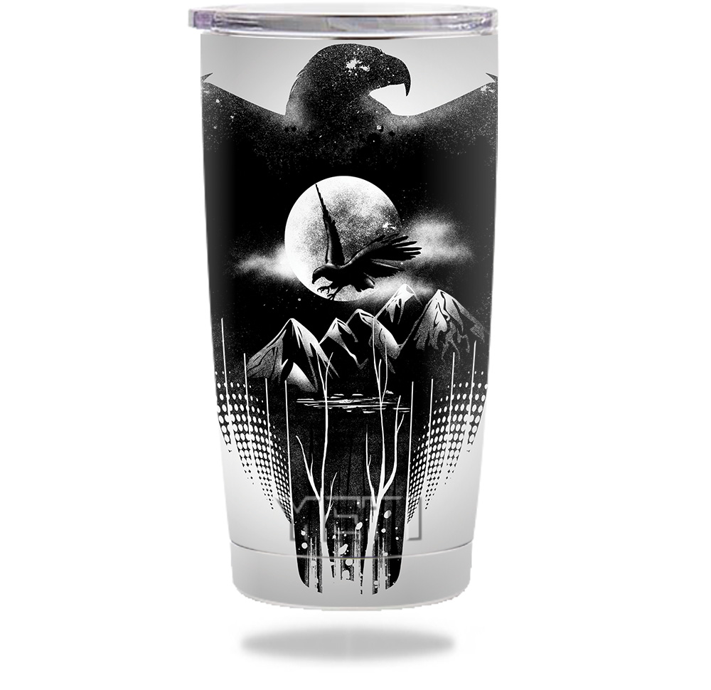 YERAM20-Eagles Night Skin for Yeti 20 oz Tumbler - Eagles Night -  MightySkins