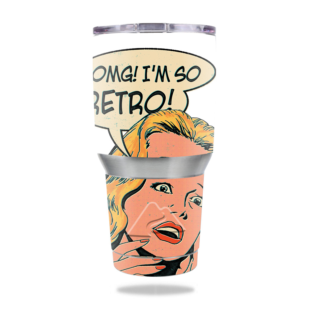 Picture of MightySkins OZTUM30-Im So Retro Skin for Ozark Trail 30 oz Tumbler - Im So Retro