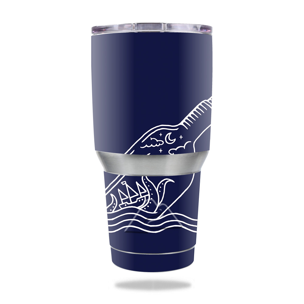 Picture of MightySkins OZTUM30-Kraken Bottle Skin for Ozark Trail 30 oz Tumbler - Kraken Bottle