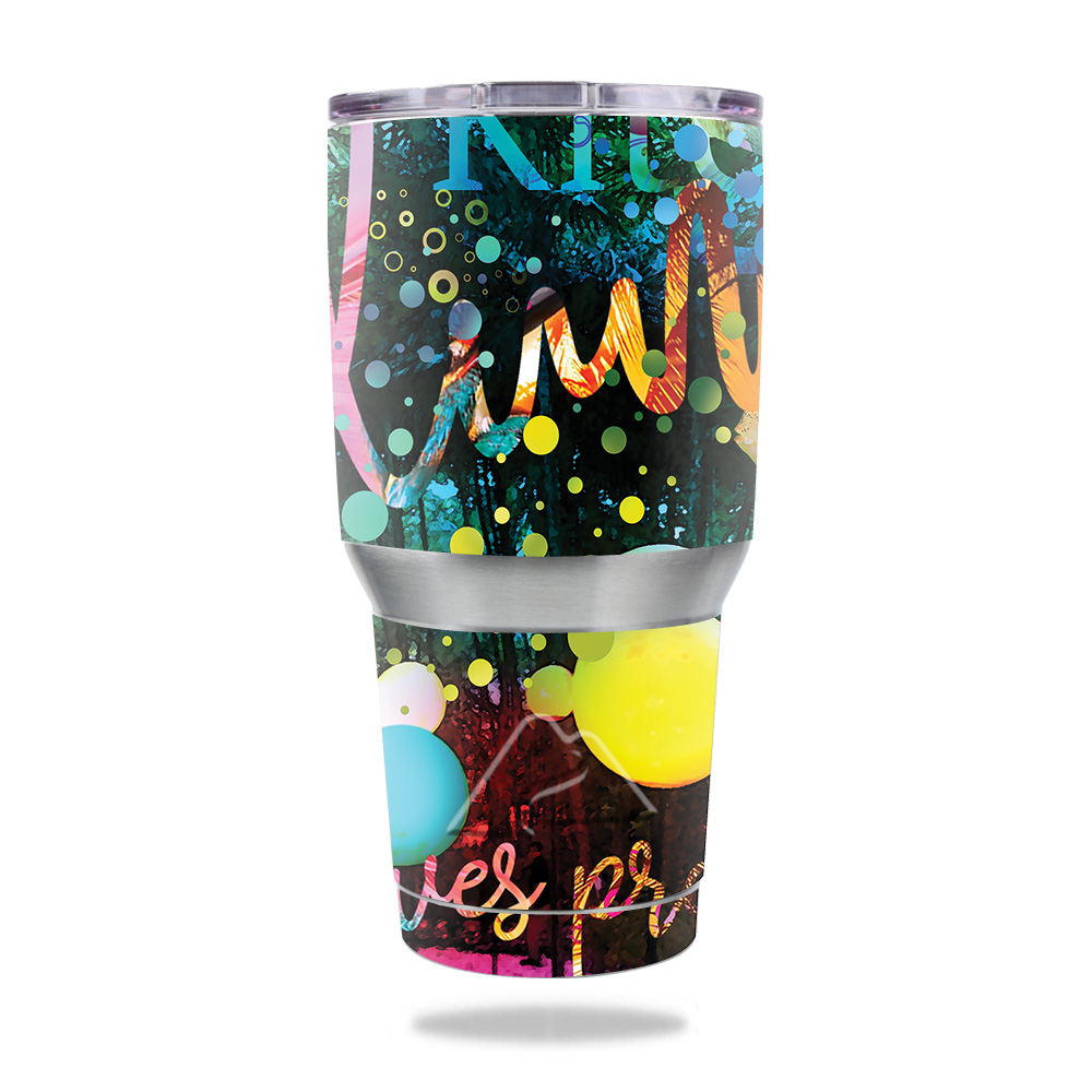 Picture of MightySkins OZTUM30-Life Moves Fast Skin for Ozark Trail 30 oz Tumbler - Life Moves Fast