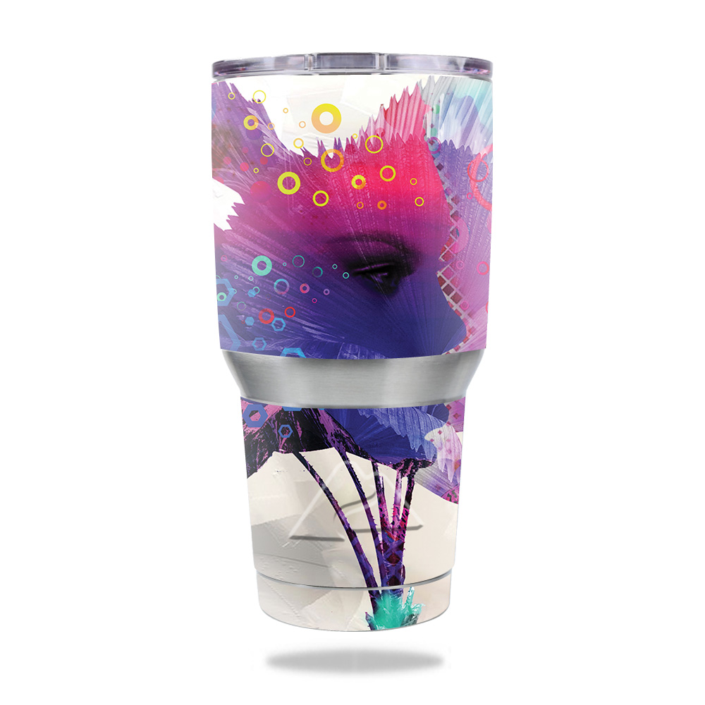 Picture of MightySkins OZTUM30-Mini Palm Skin for Ozark Trail 30 oz Tumbler - Mini Palm