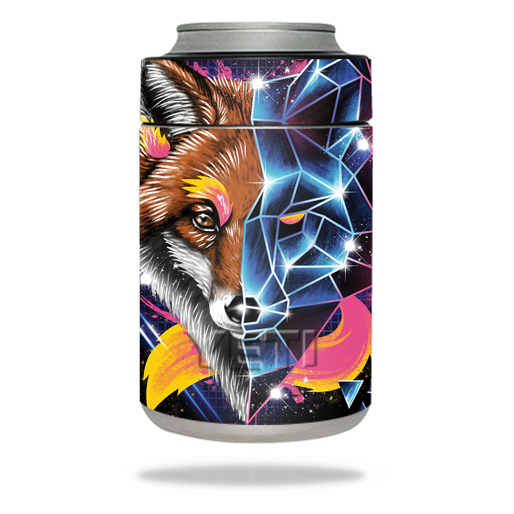 Picture of MightySkins YERAMCOL-Futuristic Fox Skin for Yeti Colster - Futuristic Fox