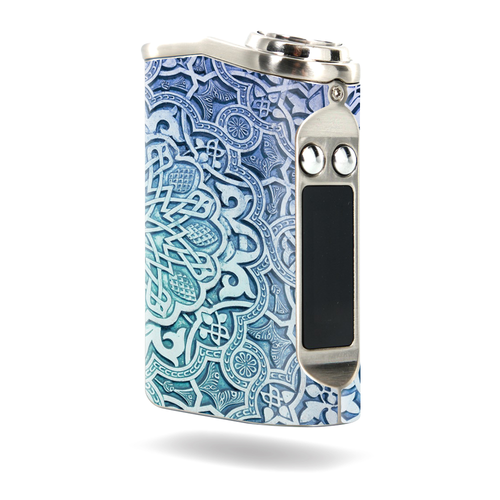 Picture of MightySkins TENA60W-Carved Blue Skin for Tesla Nano 60W TC - Carved Blue