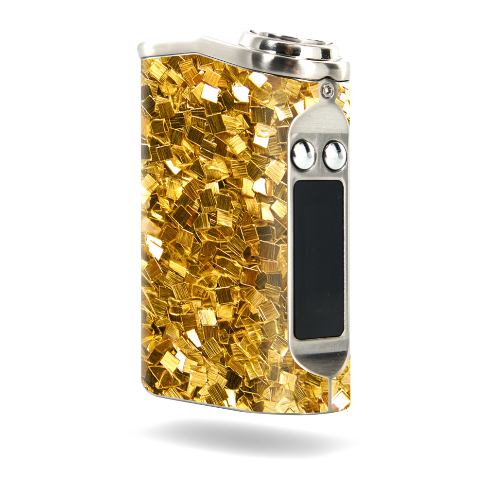 Picture of MightySkins TENA60W-Gold Chips Skin for Tesla Nano 60W TC - Gold Chips