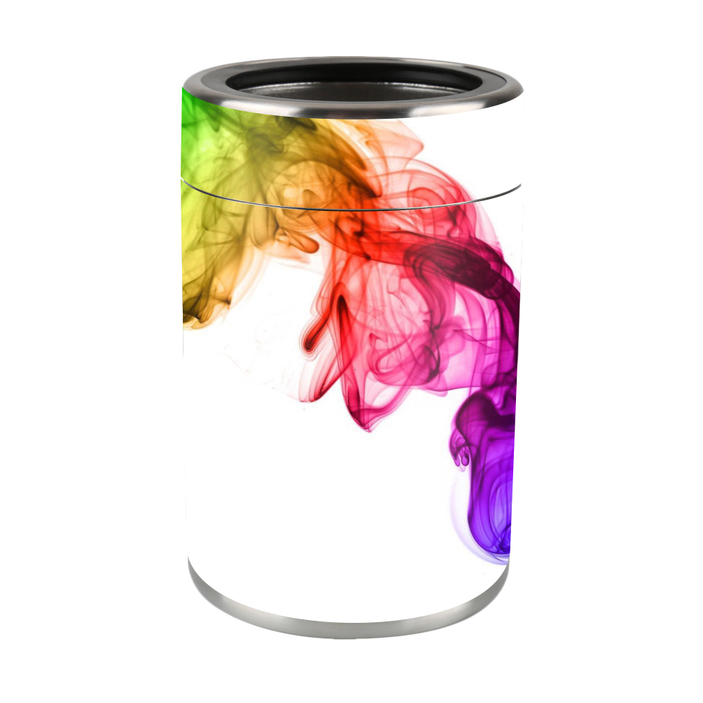 Picture of MightySkins OZCAN-Rainbow Smoke Skin for Ozark Trail 12 oz Can Wrap Cover Sticker - Rainbow Smoke