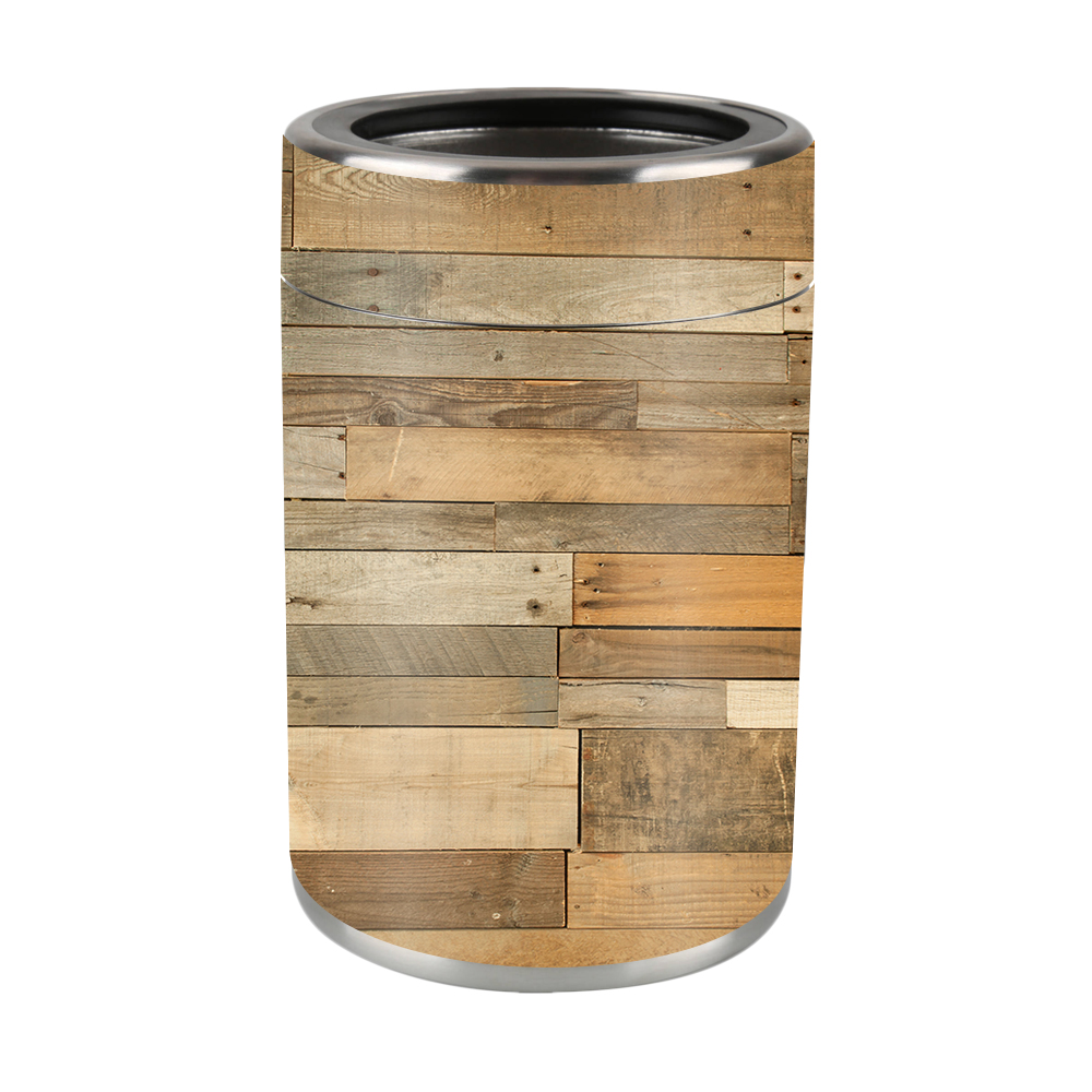 Picture of MightySkins OZCAN-Reclaimed Wood Skin for Ozark Trail 12 oz Can Wrap Cover Sticker - Reclaimed Wood