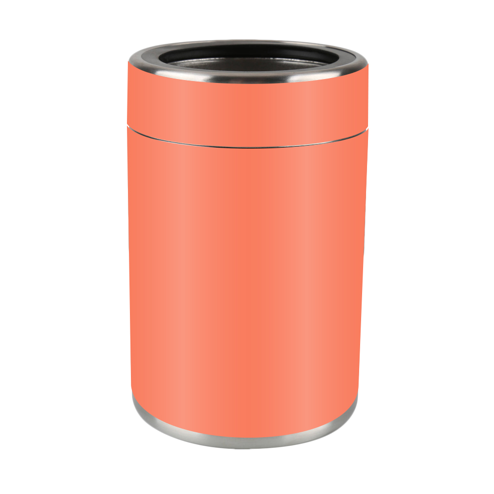Picture of MightySkins OZCAN-Solid Salmon Skin for Ozark Trail 12 oz Can Wrap Cover Sticker - Solid Salmon