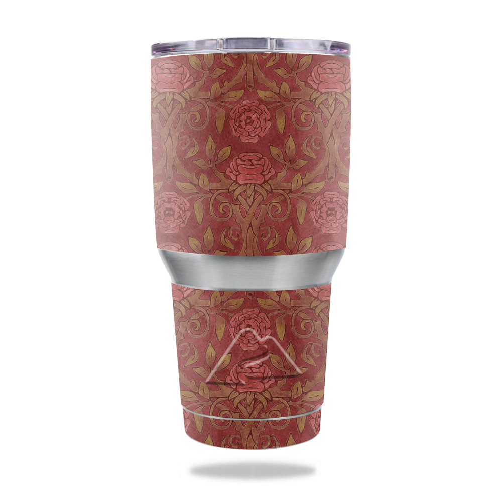 Picture of MightySkins OZTUM30-Neo Rose Pattern Skin for Ozark Trail 30 oz Tumbler - Neo Rose Pattern