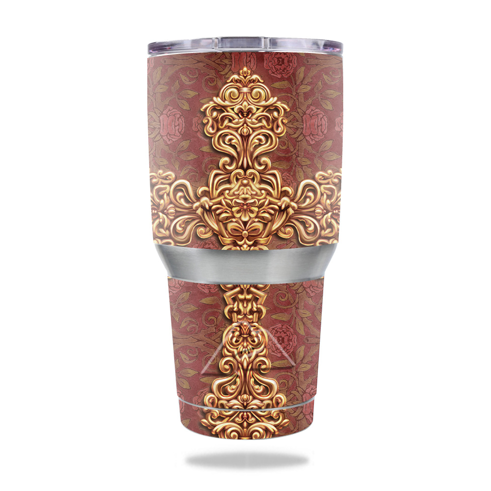 Picture of MightySkins OZTUM30-Nouveau Cross Skin for Ozark Trail 30 oz Tumbler - Nouveau Cross