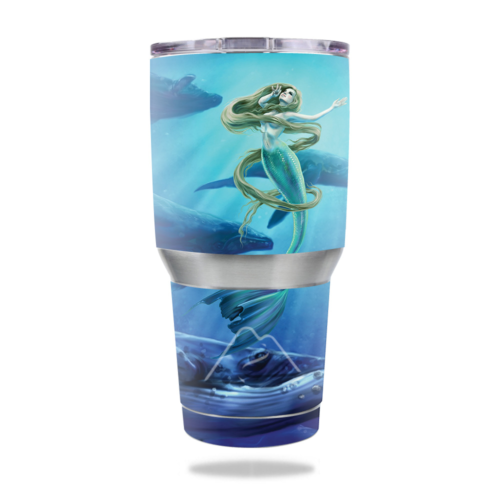 Picture of MightySkins OZTUM30-Ocean Song Skin for Ozark Trail 30 oz Tumbler - Ocean Song