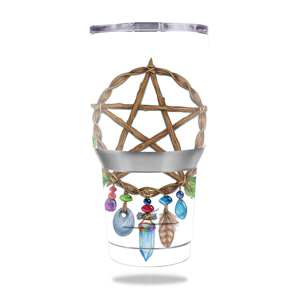 Picture of MightySkins OZTUM30-Pentacle Charm Skin for Ozark Trail 30 oz Tumbler - Pentacle Charm
