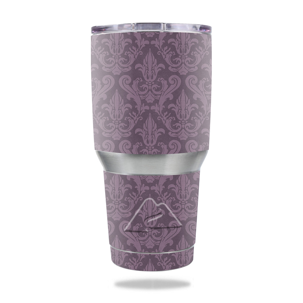 Picture of MightySkins OZTUM30-Plum Damask Skin for Ozark Trail 30 oz Tumbler - Plum Damask