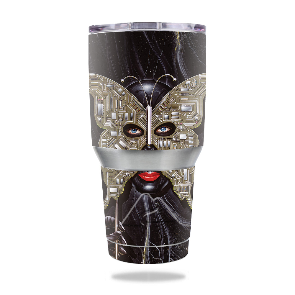 Picture of MightySkins OZTUM30-Robot Masquerade Skin for Ozark Trail 30 oz Tumbler - Robot Masquerade