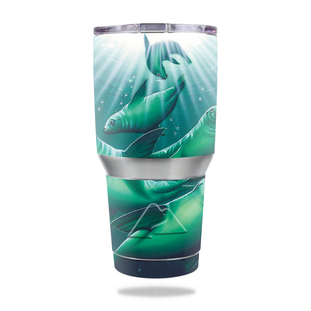 Picture of MightySkins OZTUM30-Sea Lions Skin for Ozark Trail 30 oz Tumbler - Sea Lions