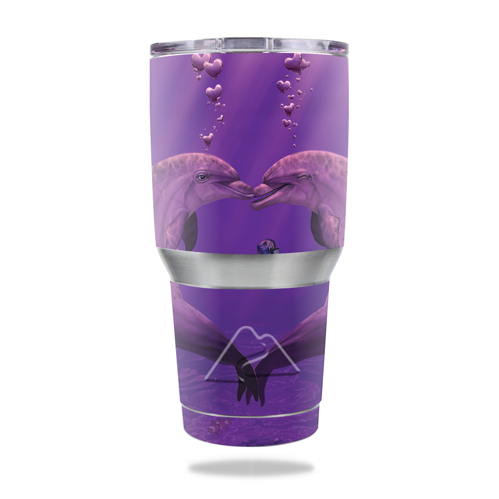 Picture of MightySkins OZTUM30-Sea Of Hearts Skin for Ozark Trail 30 oz Tumbler - Sea of Hearts