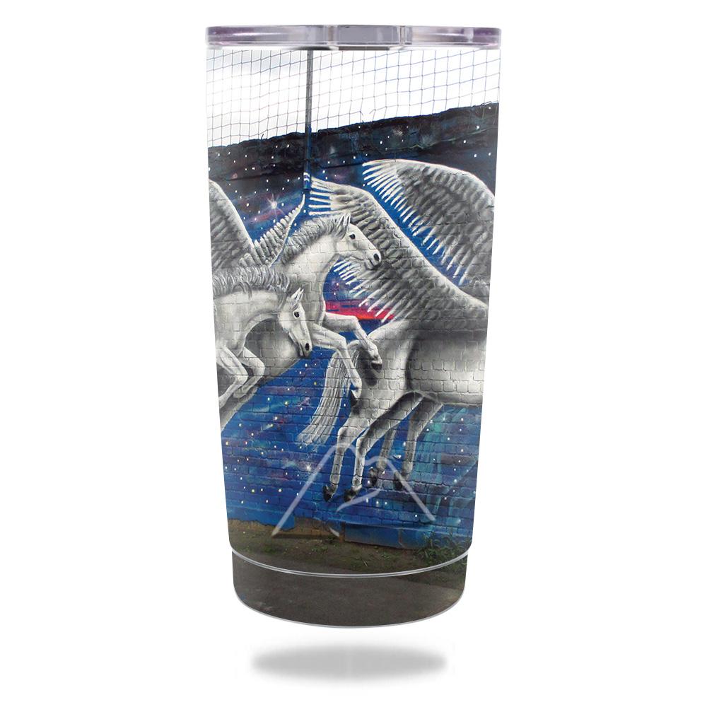 Picture of MightySkins OZTUM20-Pegasus Herd Skin for Ozark Trail 20 oz Tumbler 2016 - Pegasus Herd