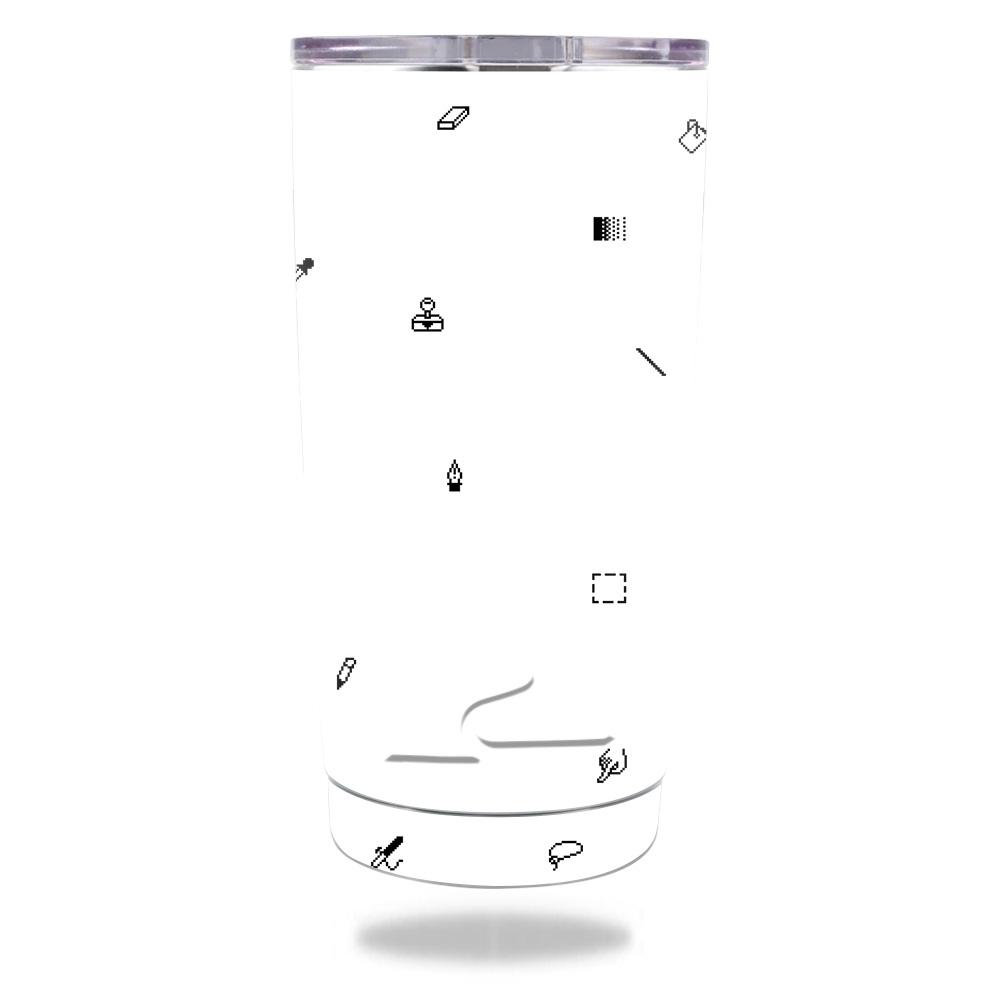 Picture of MightySkins OZTUM20-Pixel Pattern Skin for Ozark Trail 20 oz Tumbler 2016 - Pixel Pattern