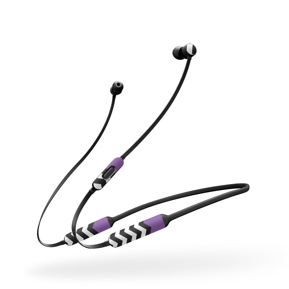 BEX-Purple Chevron Skin for BeatsX Wireless Headphones - Purple Chevron -  MightySkins