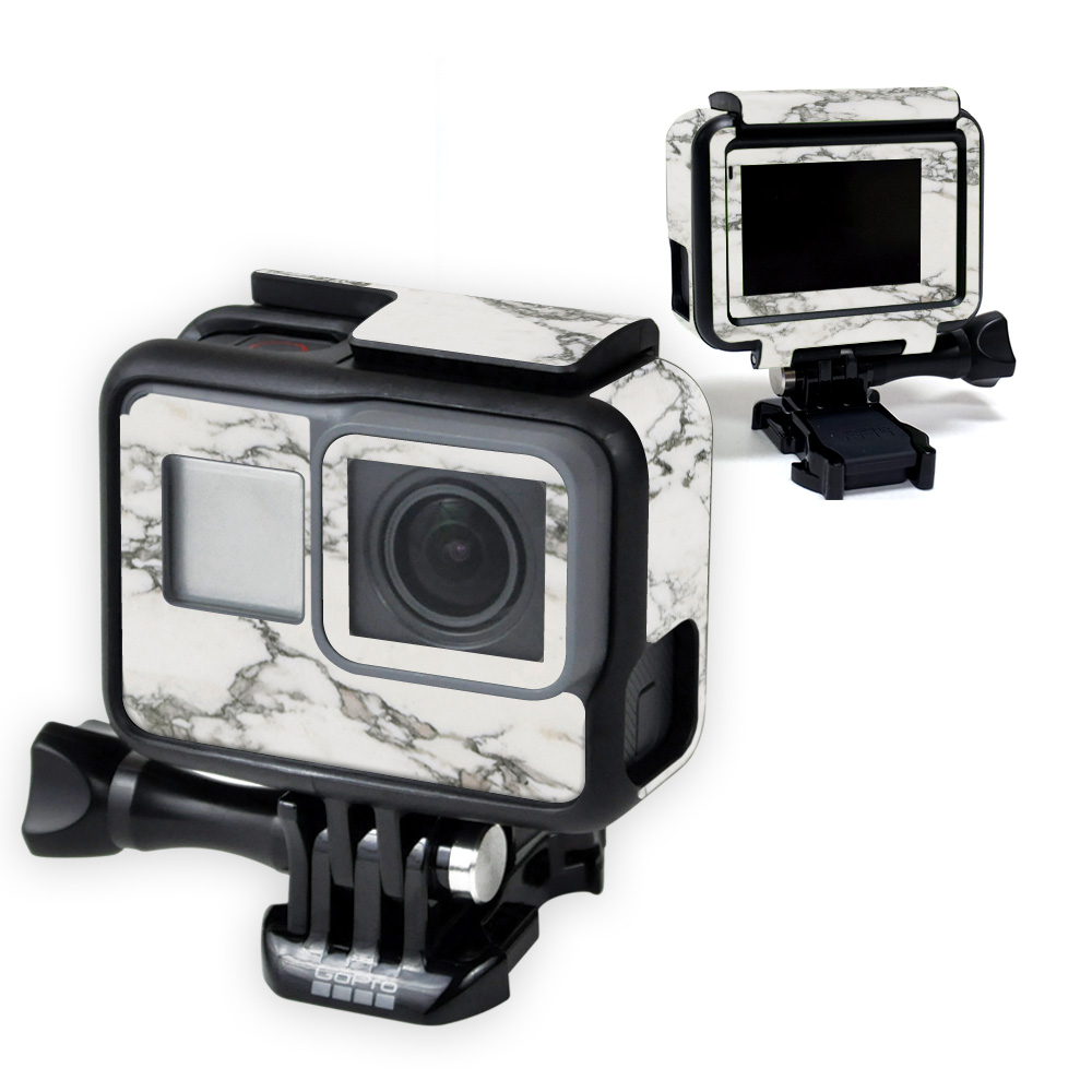 GOPRHRO6-White Marble Skin for GoPro Hero6 - White Marble -  MightySkins