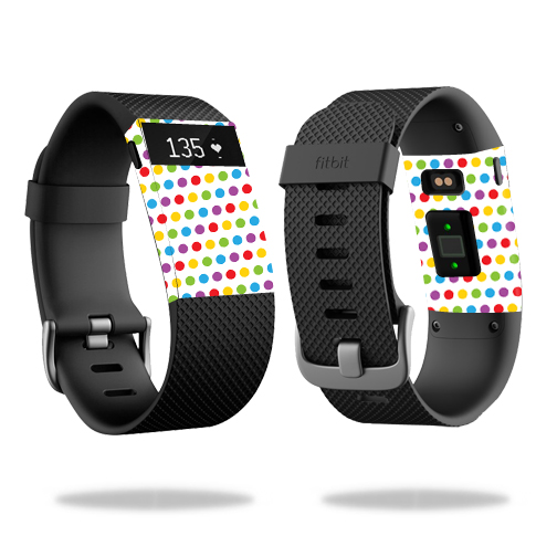FITCHARHR-Candy Dots Skin for Fitbit Charge HR Watch Cover Wrap Sticker - Candy Dots -  MightySkins