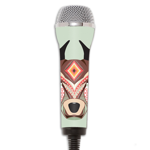 Picture of MightySkins REROCKMIC-Aztec Deer Skin for Redoctane Rock Band Microphone Case Wrap Cover Sticker - Aztec Deer