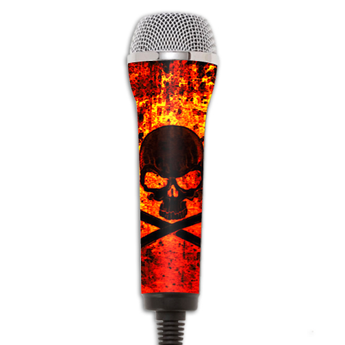 Picture of MightySkins REROCKMIC-Bio Skull Skin for Redoctane Rock Band Microphone Case Wrap Cover Sticker - Bio Skull