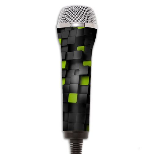Picture of MightySkins REROCKMIC-Cubes Skin for Redoctane Rock Band Microphone Case Wrap Cover Sticker - Cubes