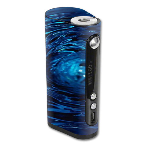 Picture of MightySkins VAFST100W-Blue Vortex Skin for Vape Forward Vapor Flask Stout 100W TC - Blue Vortex