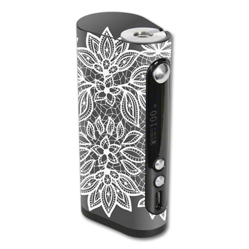 Picture of MightySkins VAFST100W-Floral Lace Skin for Vape Forward Vapor Flask Stout 100W TC - Floral Lace