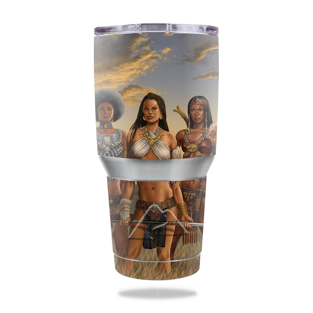 Picture of MightySkins OZTUM30-African Queens Skin for Ozark Trail 30 oz Tumbler - African Queens