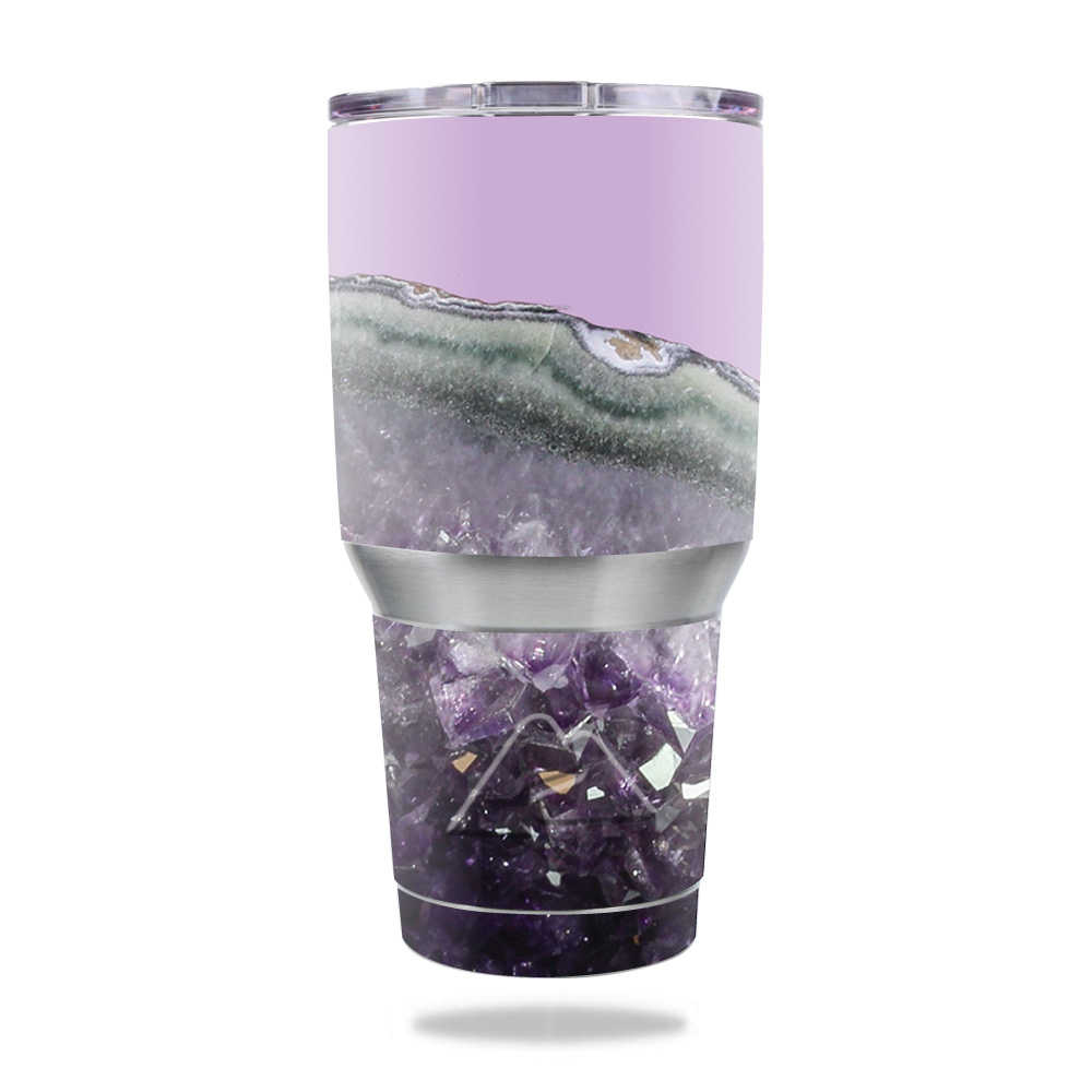 Picture of MightySkins OZTUM30-Amethyst Agate Skin for Ozark Trail 30 oz Tumbler - Amethyst Agate