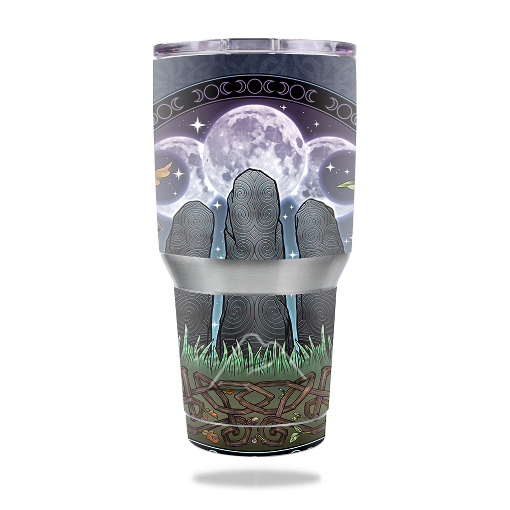 Picture of MightySkins OZTUM30-Awen Stones Skin for Ozark Trail 30 oz Tumbler - Awen Stones