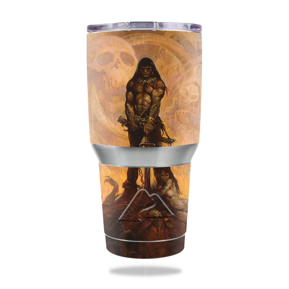 Picture of MightySkins OZTUM30-Barbarian Skin for Ozark Trail 30 oz Tumbler - Barbarian