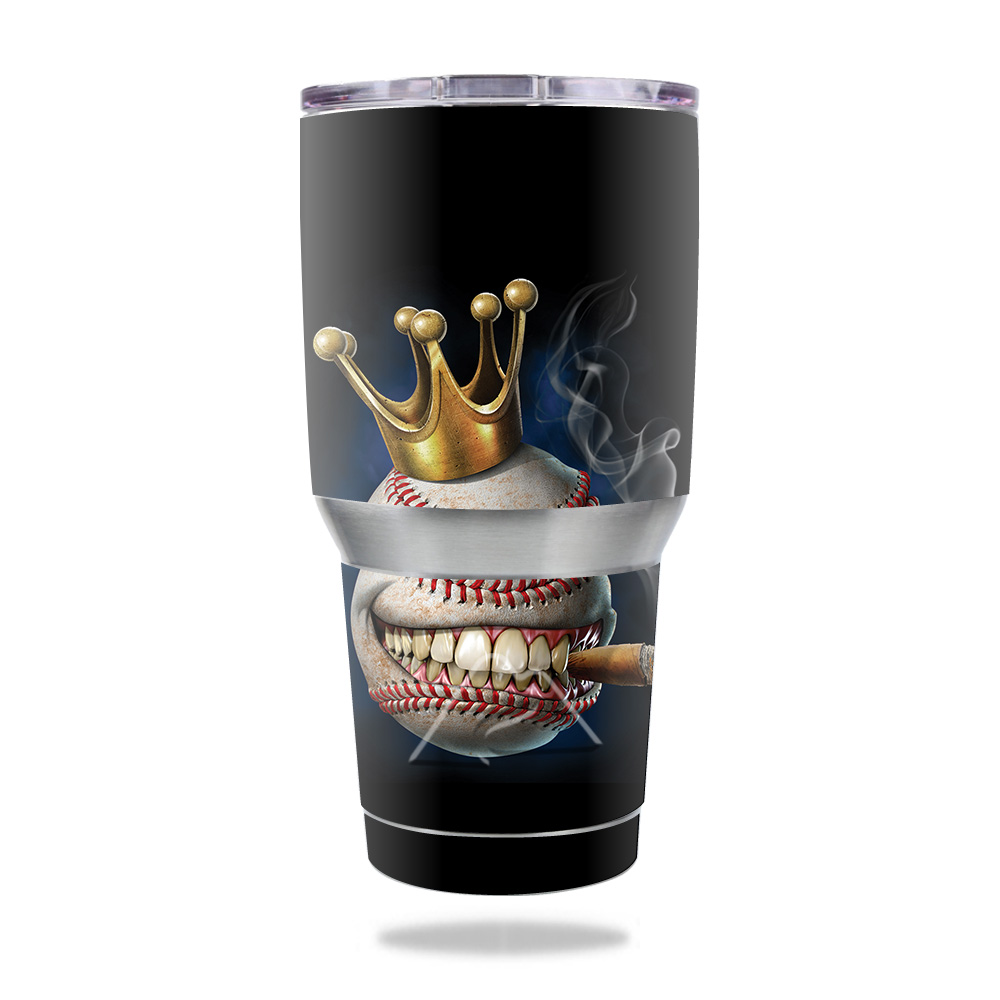 Picture of MightySkins OZTUM30-Baseball King Skin for Ozark Trail 30 oz Tumbler - Baseball King