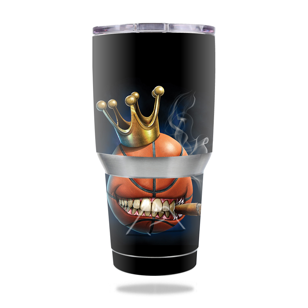 Picture of MightySkins OZTUM30-Basketball King Skin for Ozark Trail 30 oz Tumbler - Basketball King