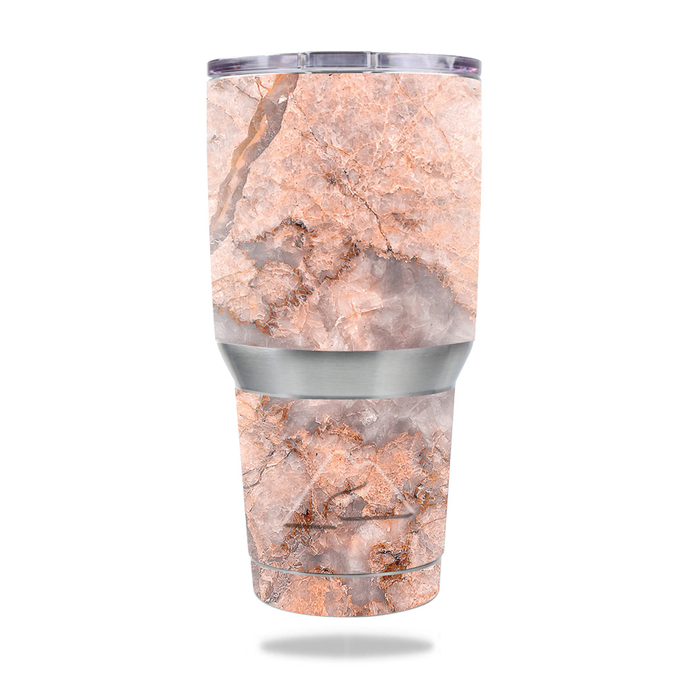 Picture of MightySkins OZTUM30-Blush Marble Skin for Ozark Trail 30 oz Tumbler - Blush Marble