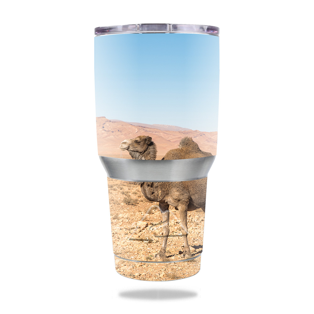 Picture of MightySkins OZTUM30-Camel Friend Skin for Ozark Trail 30 oz Tumbler - Camel Friend