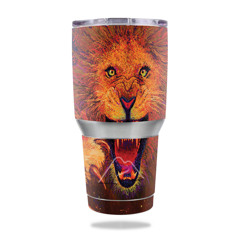 Picture of MightySkins OZTUM30-Charging Leo Skin for Ozark Trail 30 oz Tumbler - Charging Leo