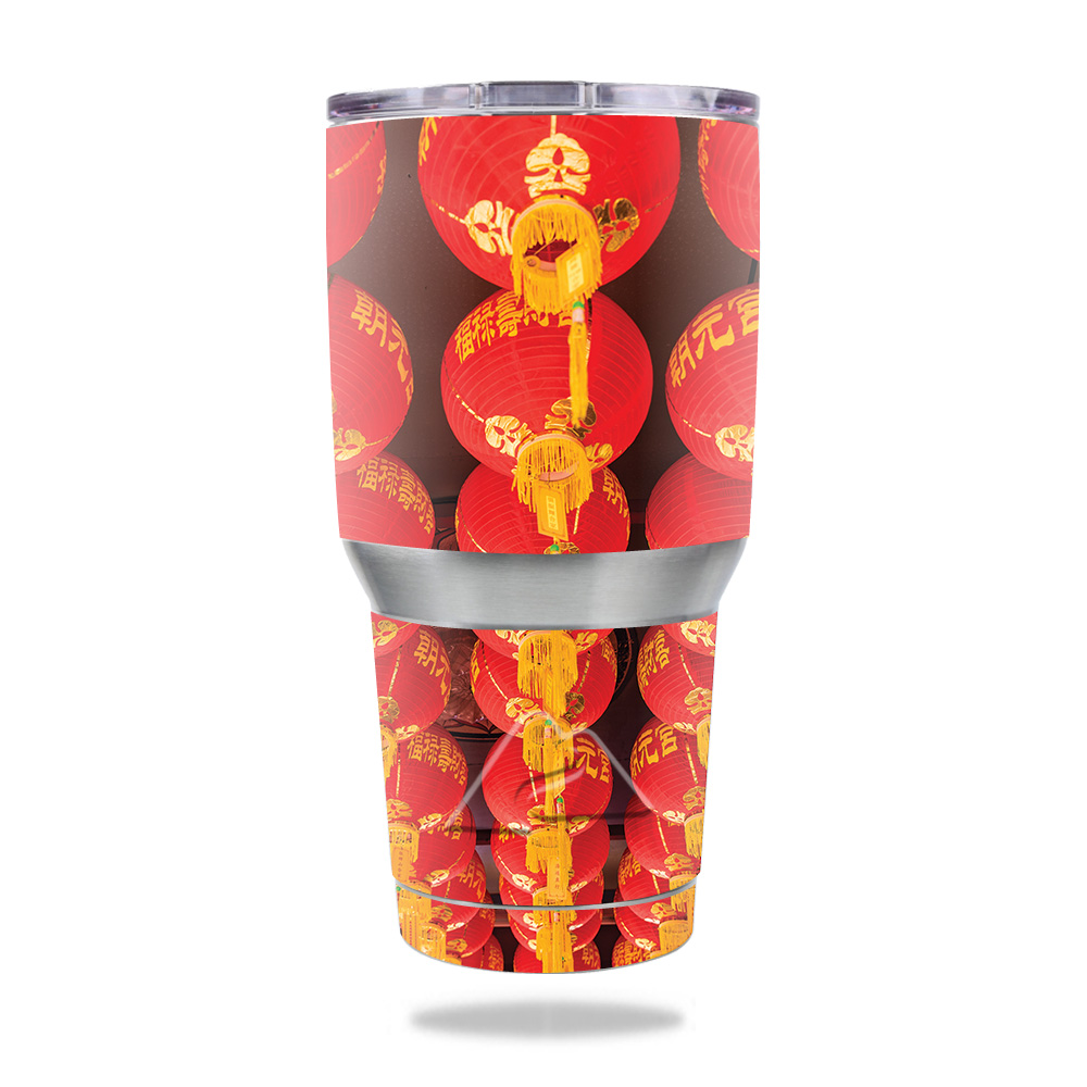 Picture of MightySkins OZTUM30-Chinese Lanterns Skin for Ozark Trail 30 oz Tumbler - Chinese Lanterns