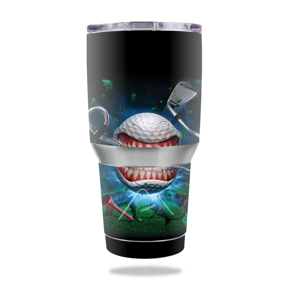 Picture of MightySkins OZTUM30-Golf Monster Skin for Ozark Trail 30 oz Tumbler - Golf Monster