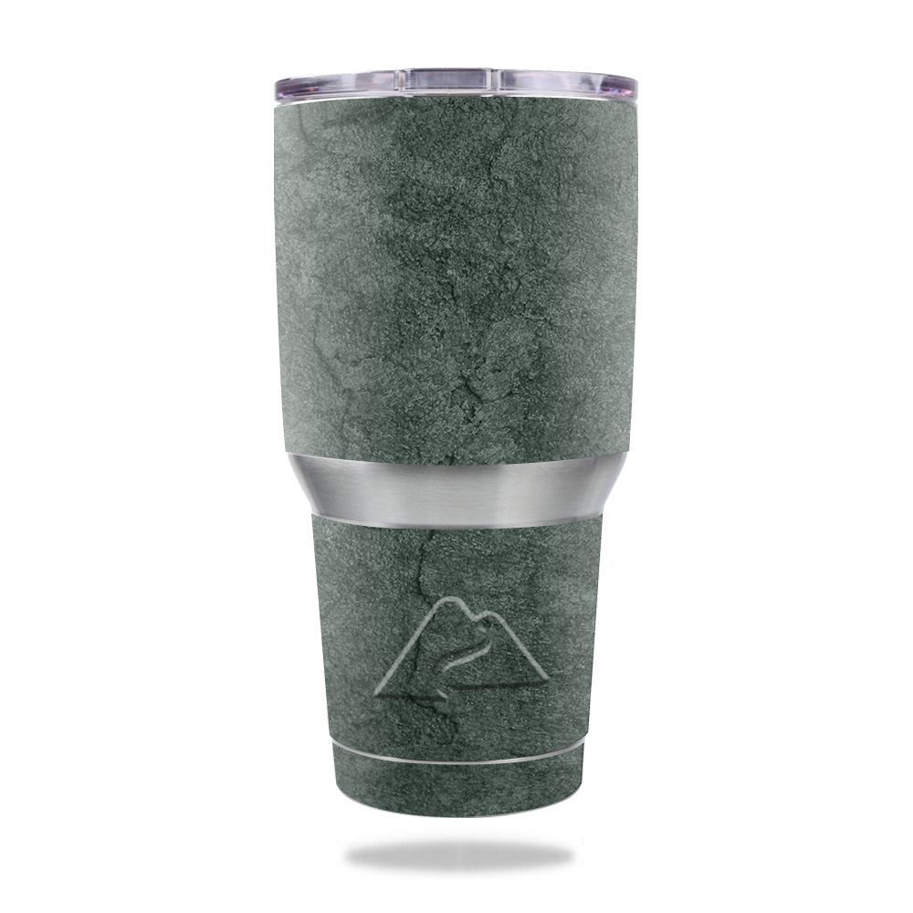 Picture of MightySkins OZTUM30-Green Stone Skin for Ozark Trail 30 oz Tumbler - Green Stone