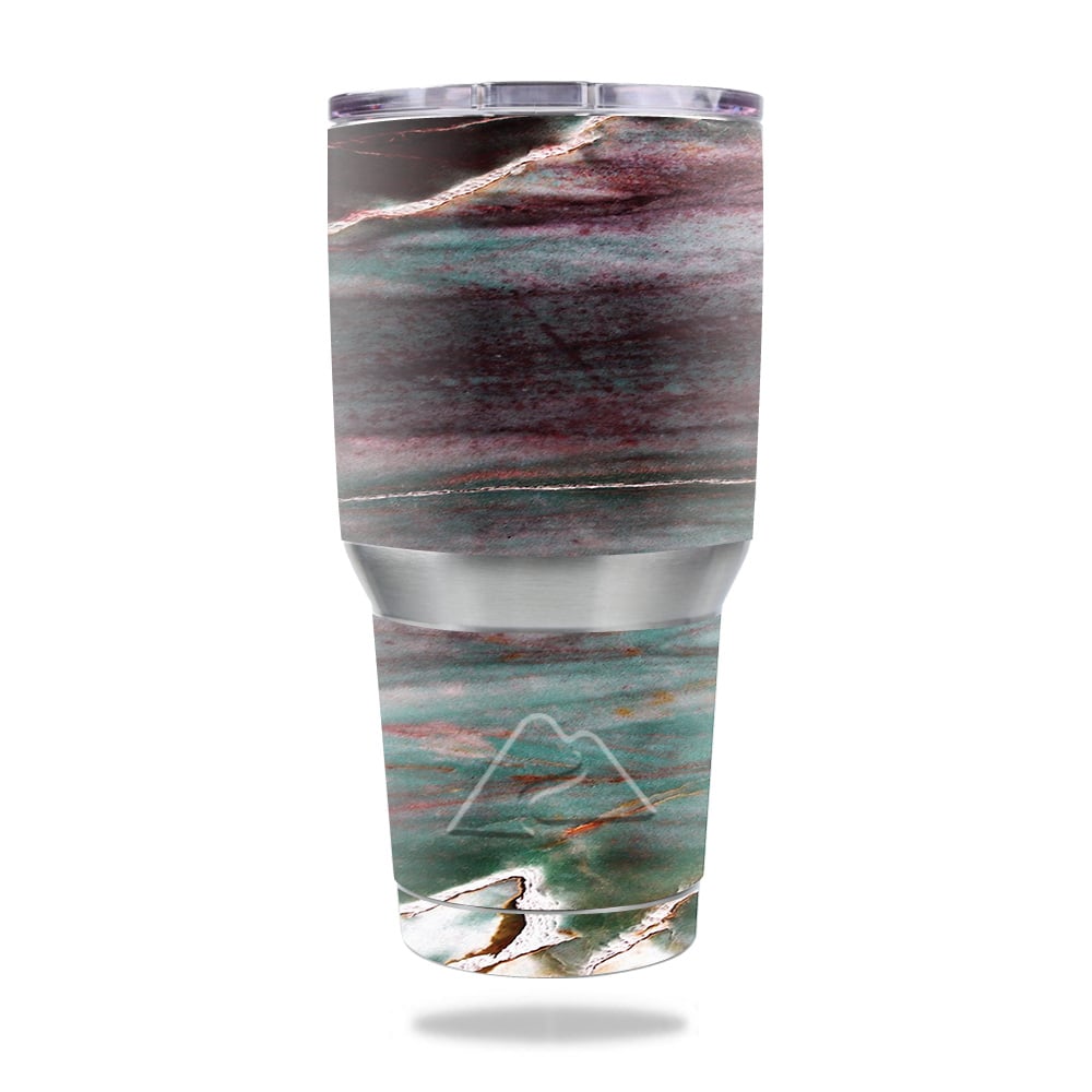 Picture of MightySkins OZTUM30-Grunge Marble Skin for Ozark Trail 30 oz Tumbler - Grunge Marble