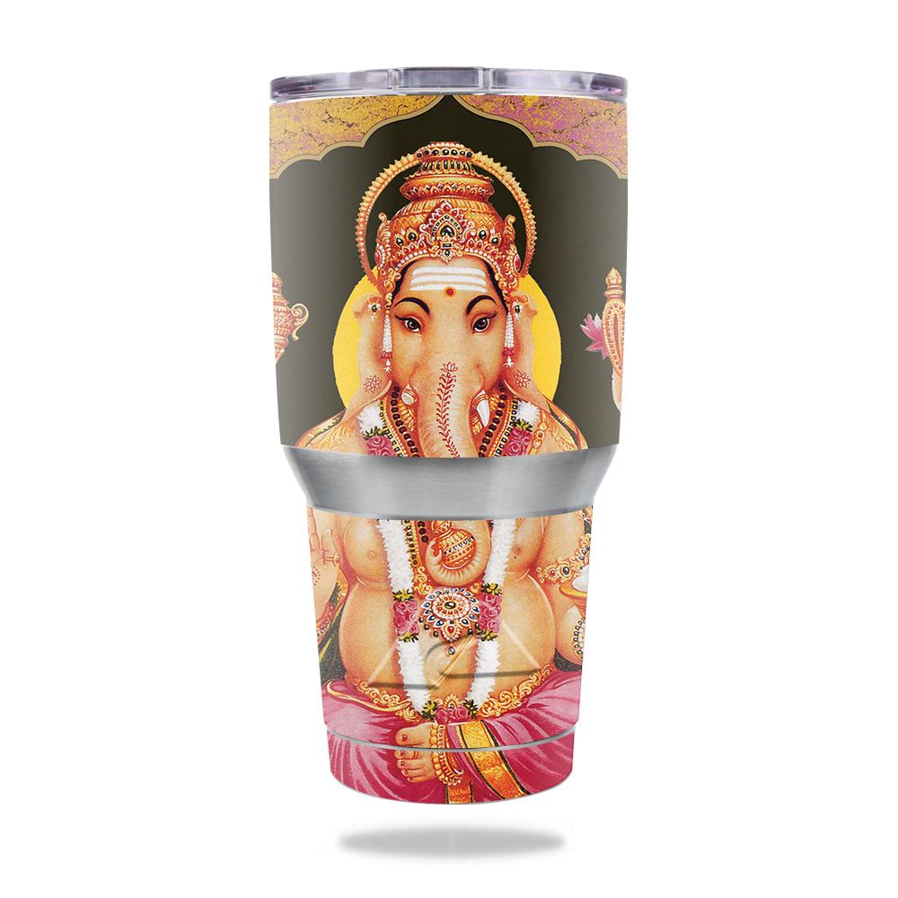 Picture of MightySkins OZTUM30-Hindu Elephant Skin for Ozark Trail 30 oz Tumbler - Hindu Elephant